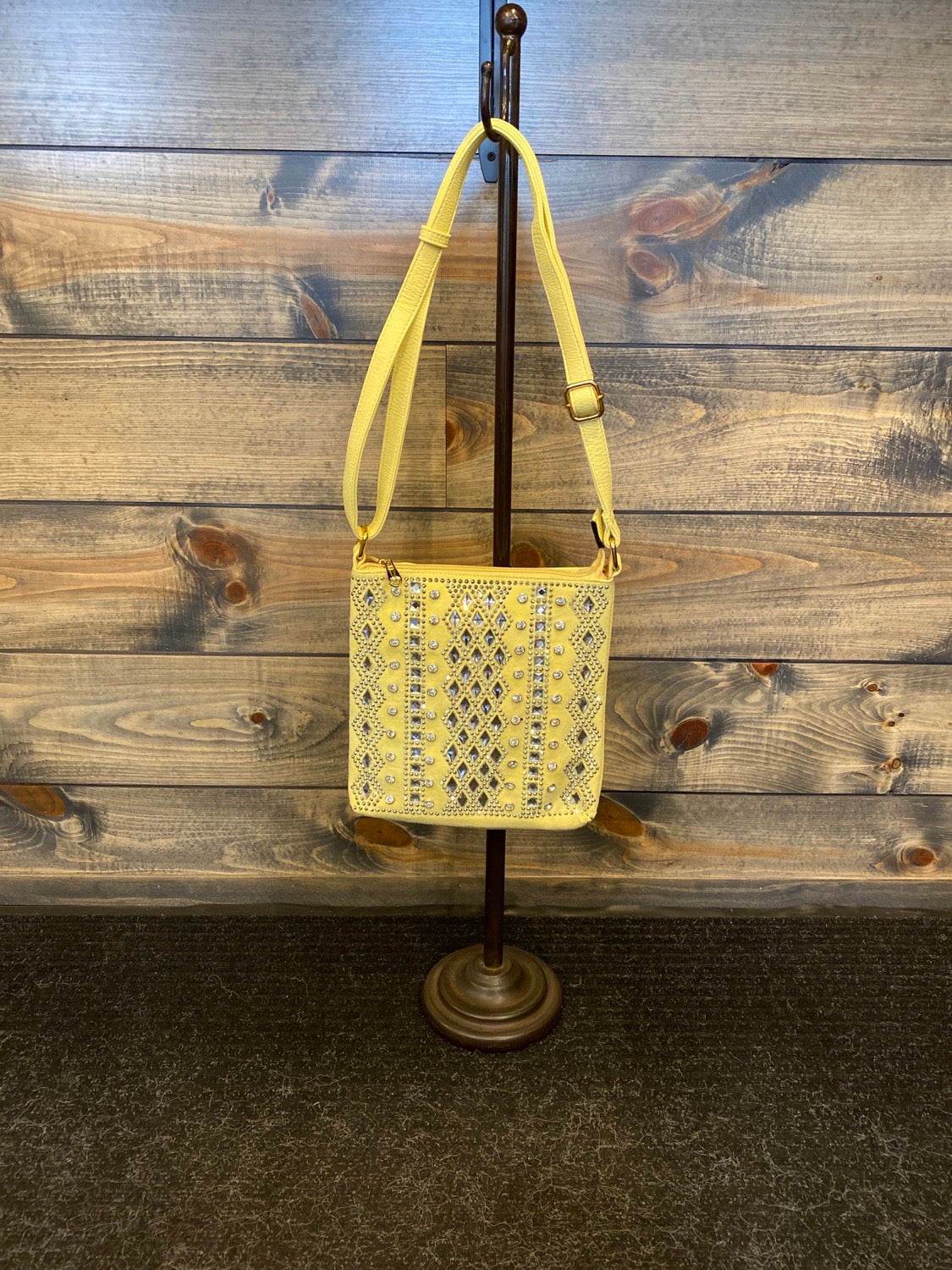 Yellow crossbody