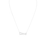 16" CZ "love" Necklace