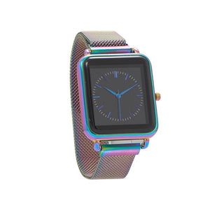Multi Tone Mesh Magnetic Fashion Watch