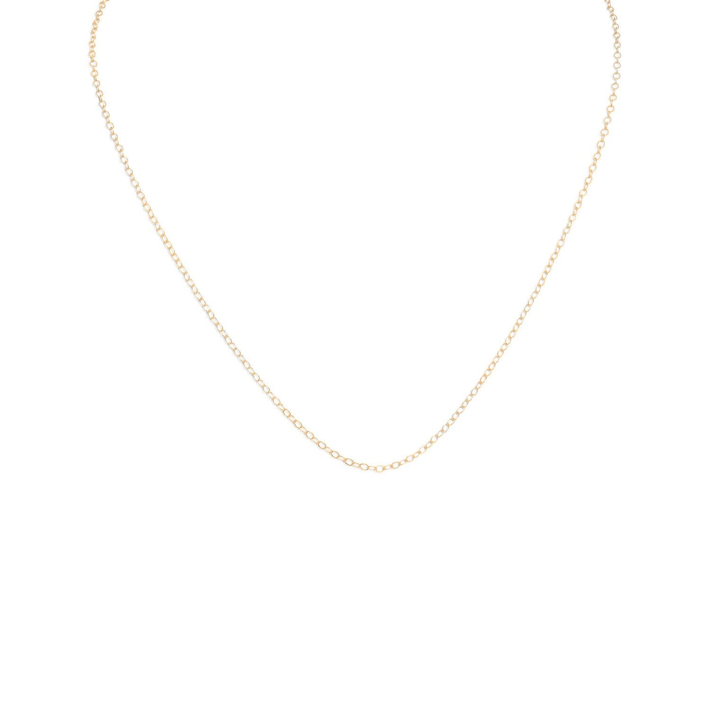 13"+1" 14-20 Gold Filled Cable Chain