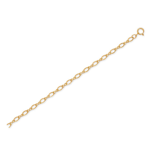 9"+1" 14-20 Gold Filled Figure 8 Chain Anklet