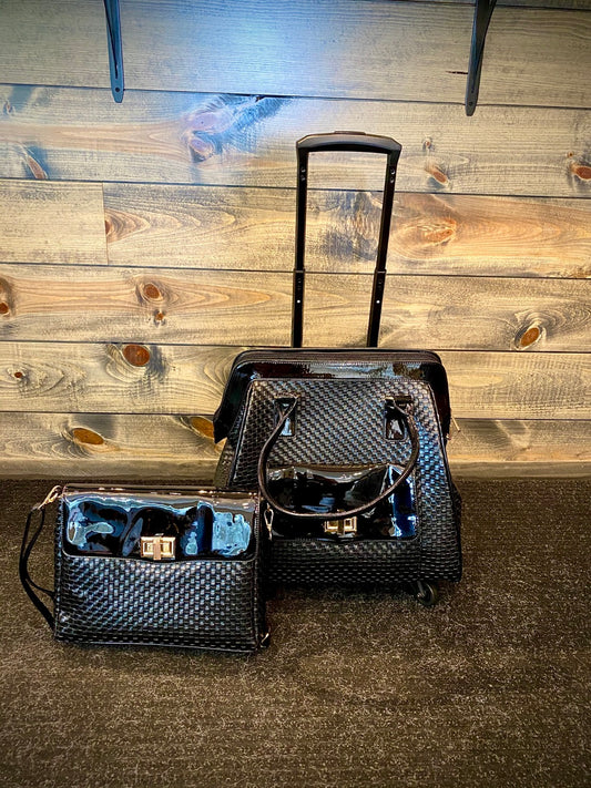 Black weekender set