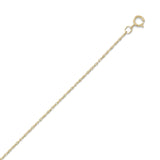 14-20 Gold Filled Rope Chain Necklace (1.1mm)