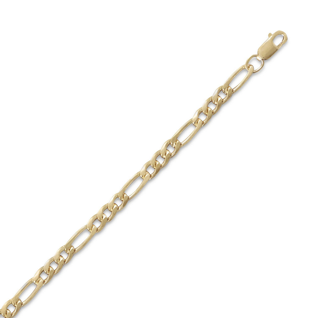 14-20 Gold Filled 100 Figaro Chain (3.6mm)