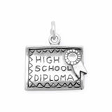 High School Diploma Charm