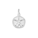 Diamond Cut Sand Dollar Charm