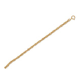 9"+1" 14-20 Gold Filled Rope Chain Anklet