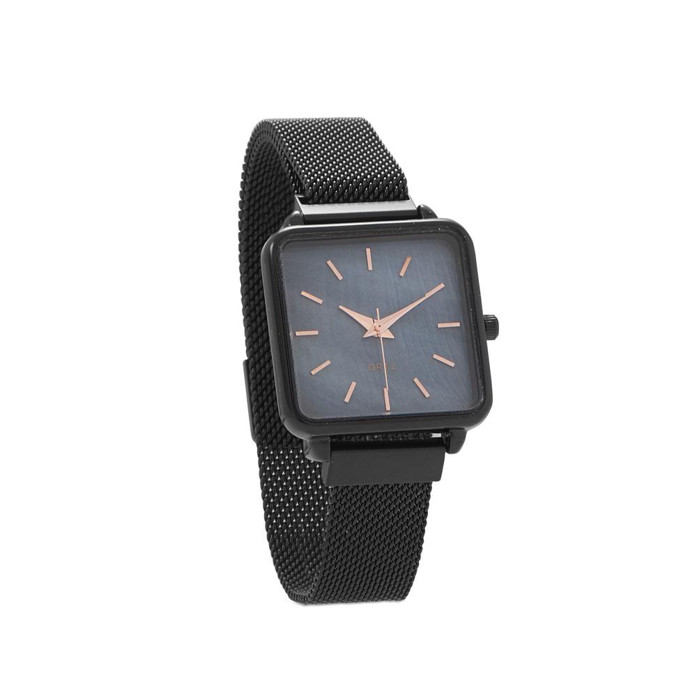 Black Mesh Magnetic Fashion Watch