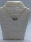 Silver and gold plated Necklace