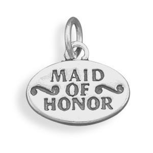 Maid of Honor Charm