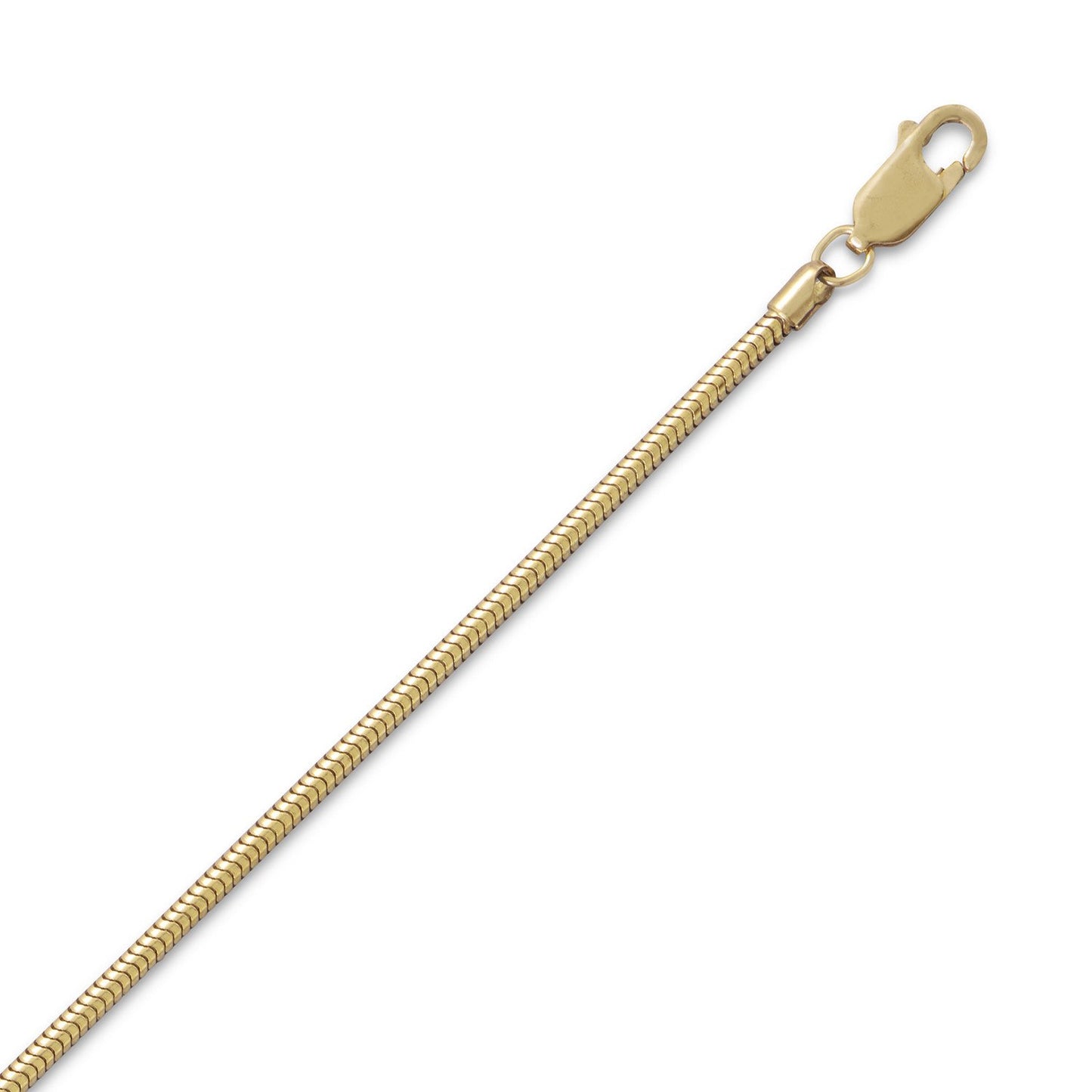 14-20 Gold Filled Snake Chain (2mm)