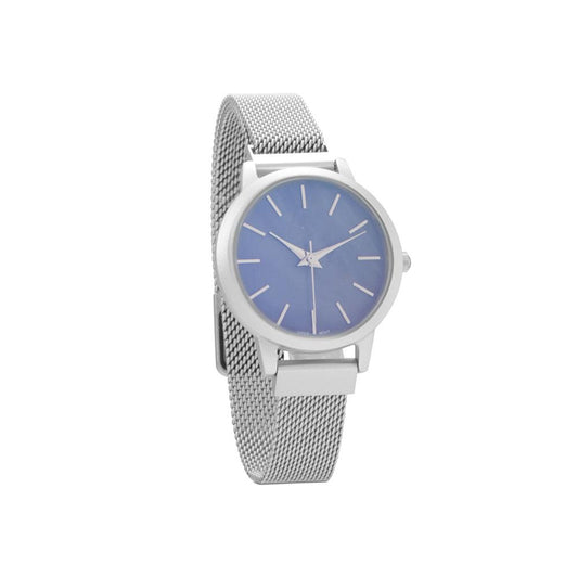 Silver Mesh Magnetic Fashion Watch