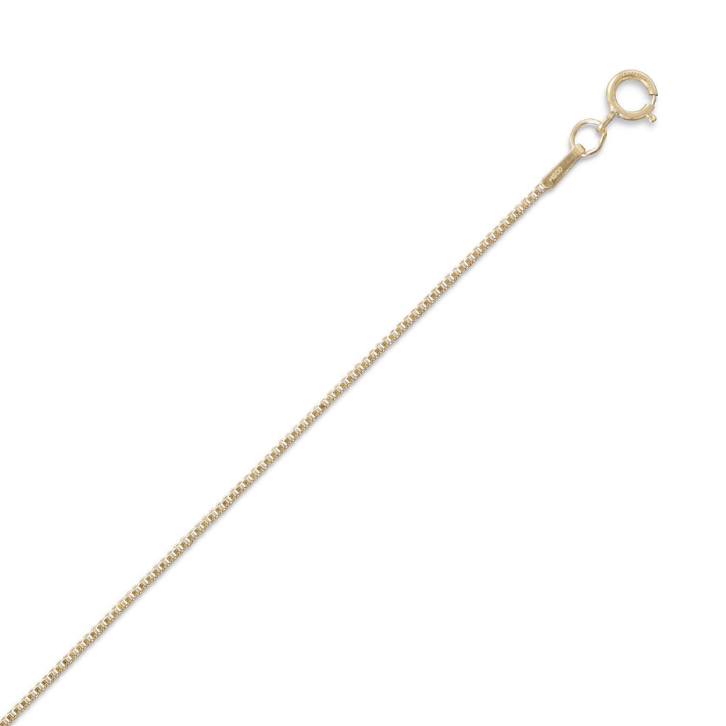 14-20 Gold Filled Box Chain (1mm)
